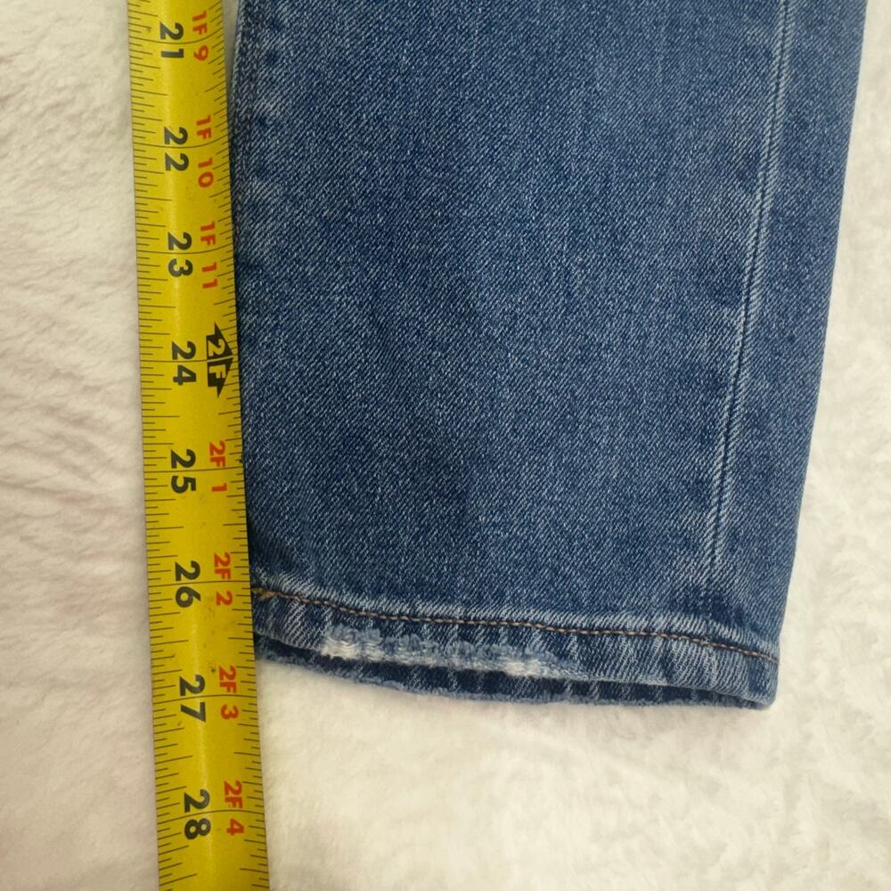 American Eagle Women's Mom Jean Size 4R‎ Comfort Stretch Waistband Distressed - Picture 9 of 9